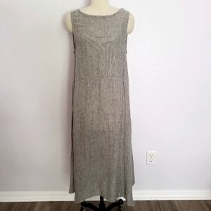 CP Shades Gray Tie Back Dress